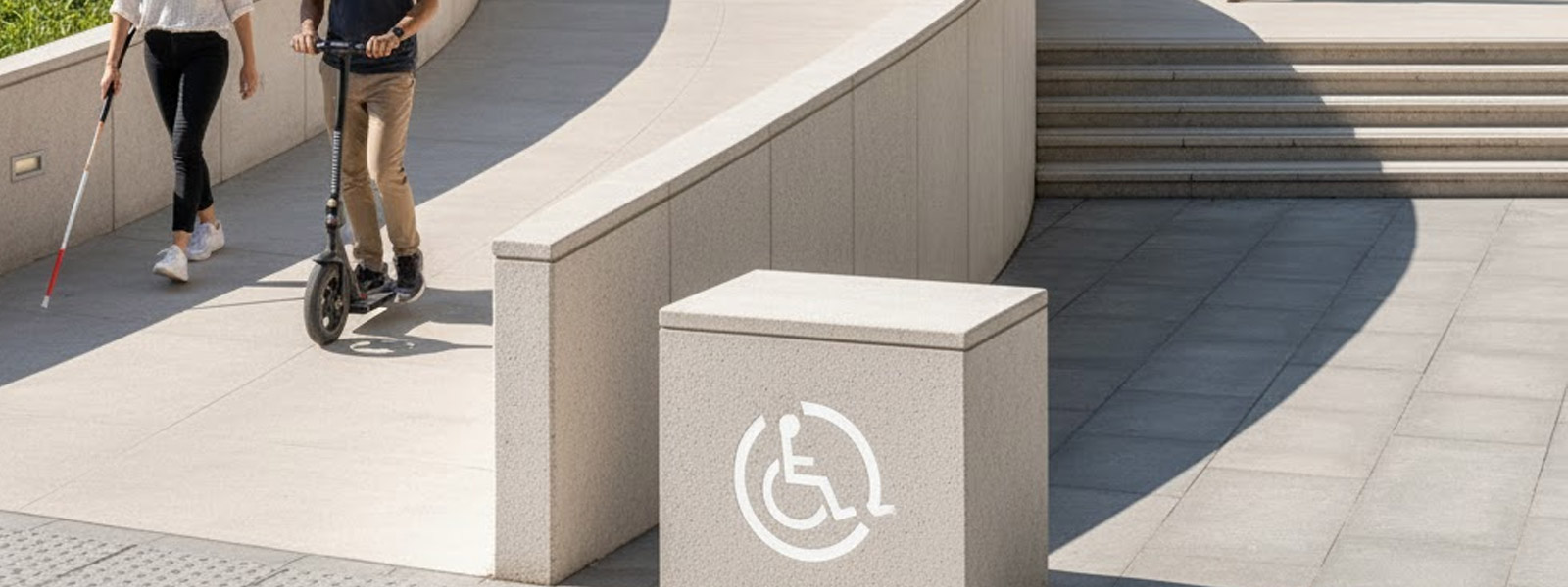 Inclusive accessibility concept illustration